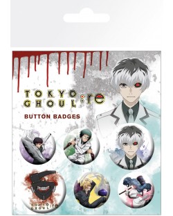 Set insigne GB eye Animation: Tokyo Ghoul - Characters