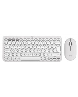 Set tastatură Logitech K380s + mouse Logitech M350s, alb
