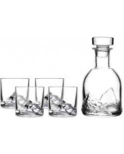 Set de whisky Liiton - Everest, 1 L, 270 ml, 5 părți