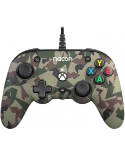 Controler Nacon - Pro Compact, camuflaj verde (Xbox One/Series SX)