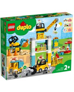 Constructor Lego Duplo Town - Macara de constructie (10933)