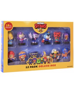 Set mini figurine P.M.I. Games: Brawl Stars - 12 Pack Deluxe Box Stampers (асортимент)