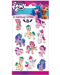 Totum - Set de tatuaje Little Pony, 12 piese