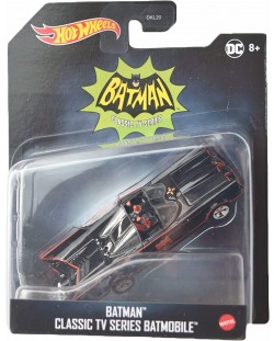 Mașină Hot Wheels Batman - Classic Tv series Batmobile