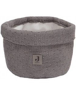 Coș de depozitare pentru accesorii Jollein - Bliss Knit Storm Grey