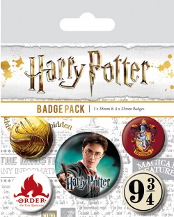 Set insigne Pyramid - Harry Potter (Gryffindor)