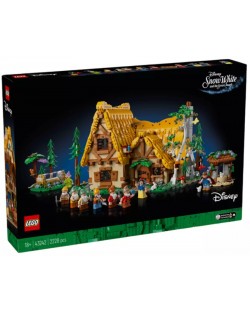 ConstructorLEGO Disney - Cabana Albei ca Zapada si cei sapte pitici (43242)