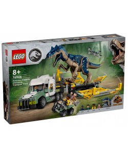 Constructor LEGO Jurassic World - Misiunea Dinozaur: Camion de transport pentru un Allosaurus(76966)