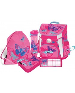 Set Lizzy Card Pink Butterfly - 5 în 1