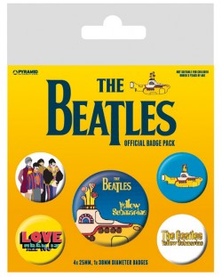 Set insigne Pyramid -  The Beatles (Yellow Submarine)