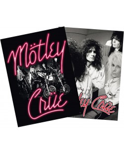 Mini set de postere GB eye Music: Motley Crue - Neon & Straightjackets
