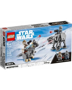 Set de construit Lego Star Wars - AT-AT vs Tauntaun Microfighters (75298)