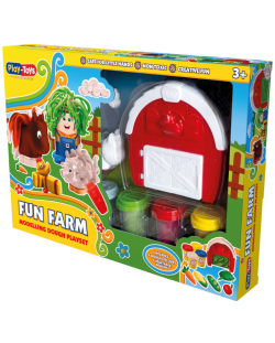 Set cu model Play-Toys - Ferma distractivă