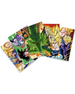 Set de cărți poștale Jocuri ABYstyle: Dragon Ball Z - Set 1, 5 buc.