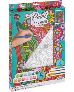 Set Grafix Paint by Numbers - Unicorn