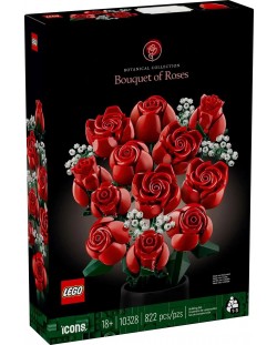 Constructor LEGO Icons Botanical - Buchet de trandafiri (10328)