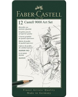 Set de creioane Faber-Castell 9000 - 12 buc.
