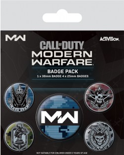 Set insigne Pyramid Call of Duty: Modern Warfare - Fractions