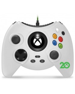 Controller Hyperkin - Duke, Xbox 20th Anniversary Limited Edition, alb (Xbox One/Series X/S/PC)