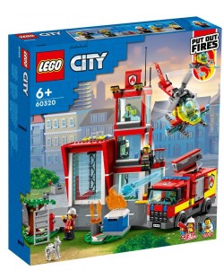 Constructor Lego City -  Remiza de pompieri (60320)