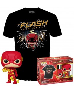 Set Funko POP! Collector's Box: DC Comics - The Flash (The Flash) (Glows in the Dark)