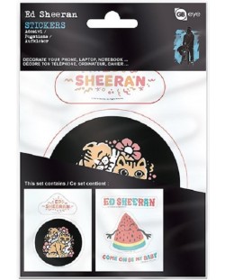 Set de autocolante GB eye Music: Ed Sheeran - Come one be my baby