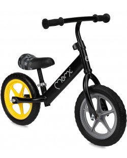 Bicicleta de echilibru  MoMi - Fleet, negru