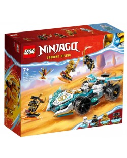 LEGO Ninjago Builder - Mașina Spinjitsu Dragon a lui Zane (71791)