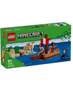 Constructor LEGO Minecraft - Călătorie pe corabia de pirați (21259)