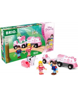 Set Brio Disney Princess - Locomotiva si Frumoasa din pădurea adormită