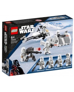 Constructor Lego Star Wars - Snowtrooper, pachet de lupta (75320)