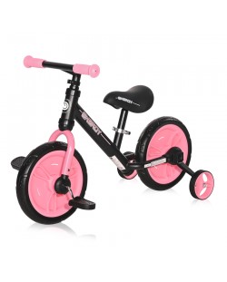 Bicicleta de echilibru Lorelli - Energi 2in1, Black & Pink
