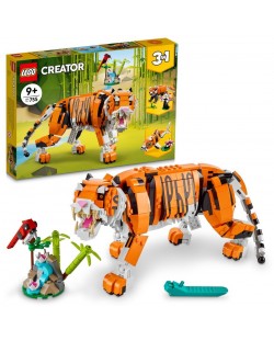 Set constructie Lego Creator - Tigru maiestuos 3 in 1 (31129)
