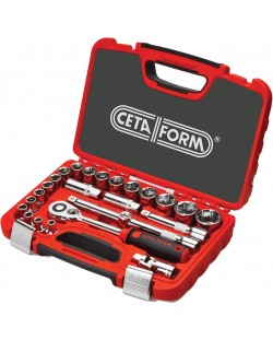 Gedore set  Ceta Form - 29087, 25 piese , 1/2'', 8-32 mm