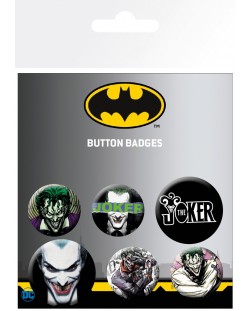 Set insigne GB eye DC Comics: Batman - The Joker