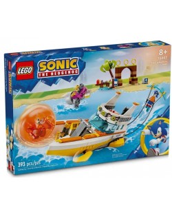 Constructor LEGO Sonic -  Barca de aventuri a lui Tails (76997)