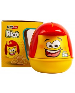 Set de creatie Play-Toys - Pusculita Rico cu plastilina si instrumente