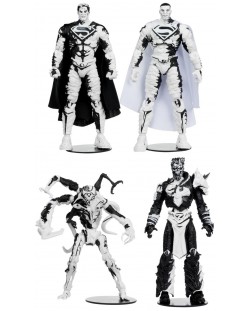 Set figurine de colecție McFarlane DC Comics: Superman - Ghosts of Krypton (Page Punchers) (Sketch Edition) (Gold Label) (Limited Edition), 18 cm