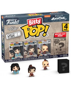 Set mini figurine Funko Bitty POP! Animation: Avatar: The Last Airbender - 4-Pack (Series 2)