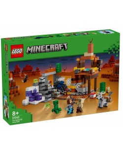 Constructor LEGO Minecraft - Mină în terenurile sterpe (21263)