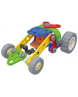 Roy Toy Build Technic - Mașină, 63 piese