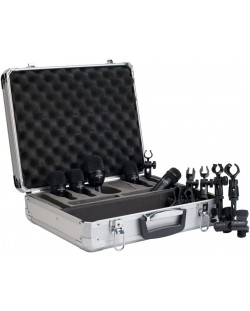 Set de microfoane pentru tobe AUDIX - FP5, 5 bucăți, negru