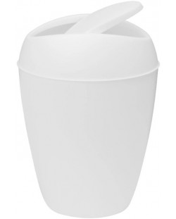Coș de gunoi Umbra - Twirla, 9 l, alb