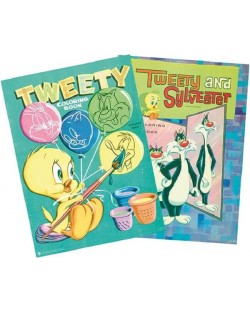 Mini set de postere  GB eye Animation: Looney Tunes - Tweety & Sylevester