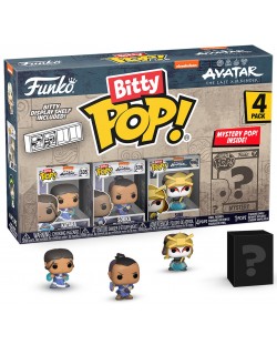 Set mini figurine Funko Bitty POP! Animation: Avatar: The Last Airbender - 4-Pack (Series 4)