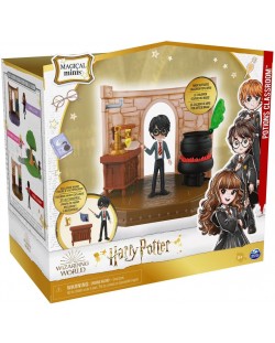 Set de joaca Spin Master Harry Potter - Sala pentru potiuni, cu figurina Harry