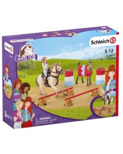 Set de figurine  Schleich Horse Club - Primii pași în fermă