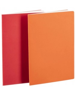 Hahnemuhle Sketch & Note Set A4, 20 de coli, roșu și portocaliu
