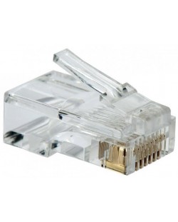Conector ESTILLO - RJ45, UTP/FTP, 1 bucată, transparentă