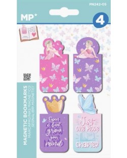 Set semn de carte magnetice MP - Fairy, 4 buc.